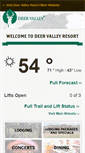 Mobile Screenshot of deervalley.com